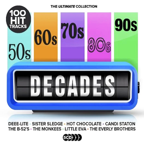 100 Hit Tracks - Ultimate Decades 5CD (2020)