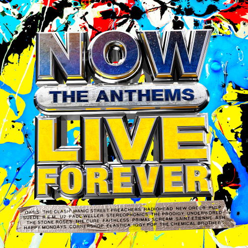 NOW Live Forever: The Anthems 4CD (2021)