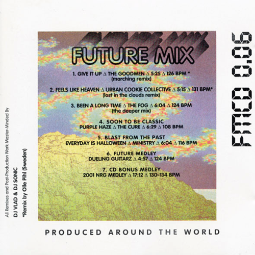 Future Mix 6: Remix And Post-Production DJ Vlad & DJ Sonic